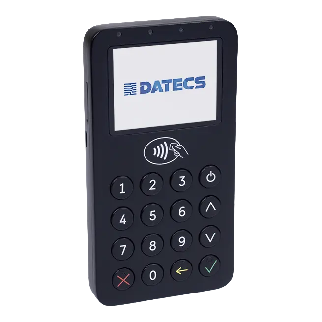 datecs bluepad 55 logo bok Datecs BluePad-55 mobilny terminal płatniczy