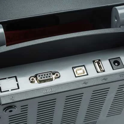 honeywell pc42t interfejs Złącza drukarki etykiet