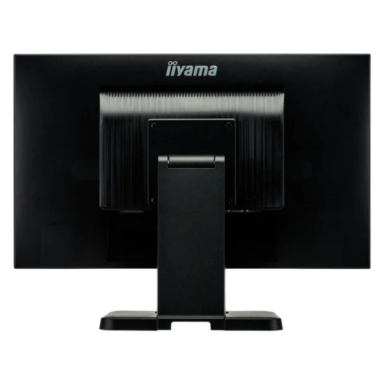 Iiyama T2252MSC-B1 wygląd z tyłu Monitor dotykowy - tył z portami VGA, HDMI i DisplayPort