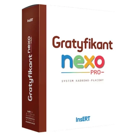 Rozszerzenie do 50 podmiotów do Gratyfikanta nexo PRO Rozszerzenie do 50 podmiotów do Gratyfikanta nexo PRO