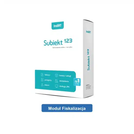 Subiekt 123 moduł Fiskalizacja Subiekt 123 moduł Fiskalizacja