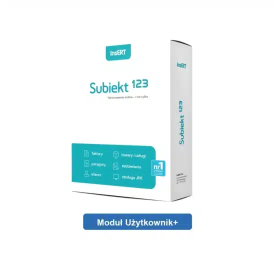 Subiekt 123 moduł Użytkownik+ Subiekt 123 moduł Użytkownik+