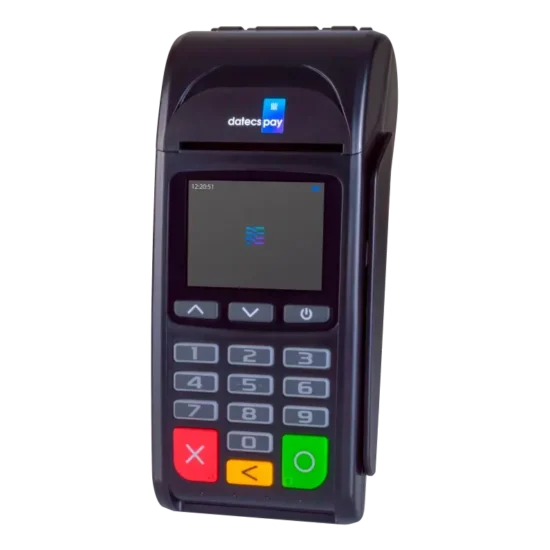terminal-datecs-bluepad-5000-front Terminal płatniczy z drukarką - widok z przodu
