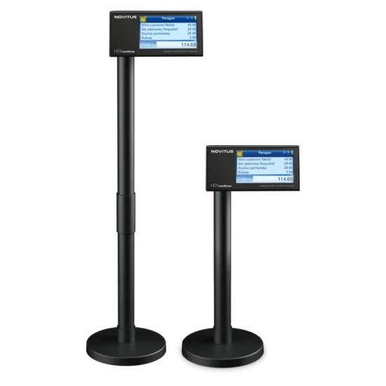 Wyświetlacze drukarki fiskalnej Novitus HD II online Wyświetlacze drukarki fiskalnej Novitus HD II online