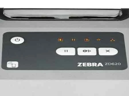 zebra zd620d ikony led Panel sterowania z pięcioma ikonami LED stanu